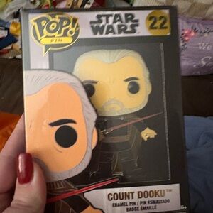 Funko Pop! Star Wars Count Dooku Black and Gray Figure